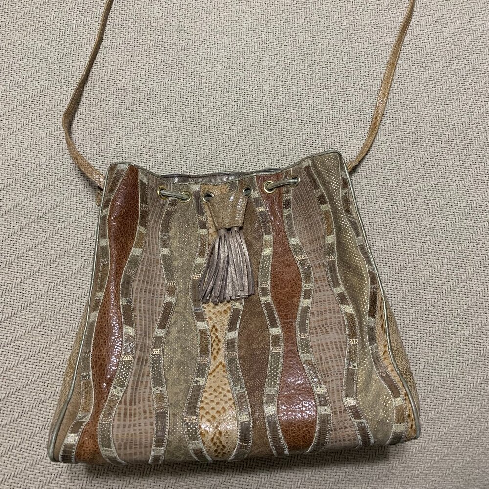 Sharif Animal Print Bag